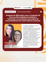 Projeto: Impacto de diferentes usos e ocupação da terra na diversidade taxonômica e funcional e na produção secundária da fauna bentônica em reservatórios tropicais