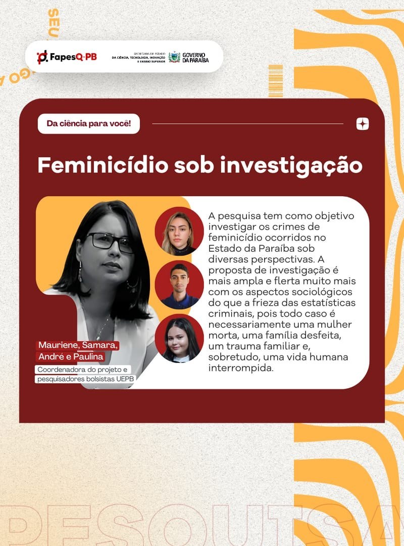 FEMINICÍDIO SOB INVESTIGAÇÃO