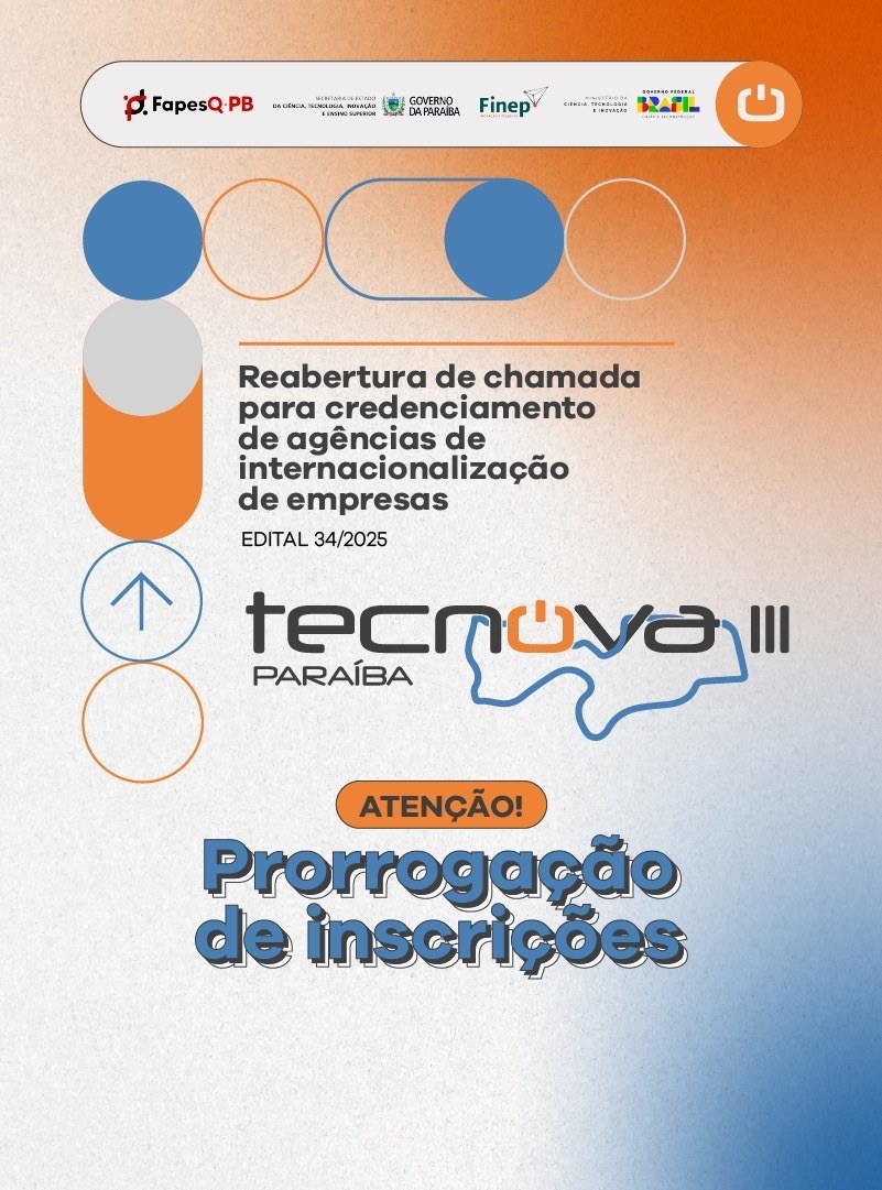 Prorrogadas as inscrições para a chamada de credenciamento de agências de internacionalização de empresas do Tecnova 3