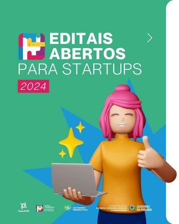 Governo da Paraíba investe R$ 4,5 milhões em inovação com abertura de editais para 50 startups